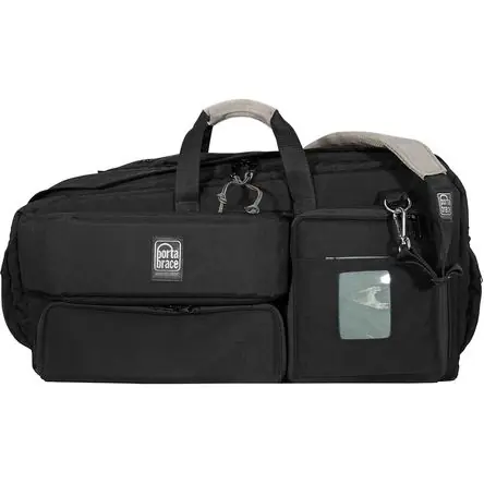Di Tendenza Funda PortaBrace para Camcorder de Mano con Protector de Visor de Plástico (Negro) - Para Camcorders