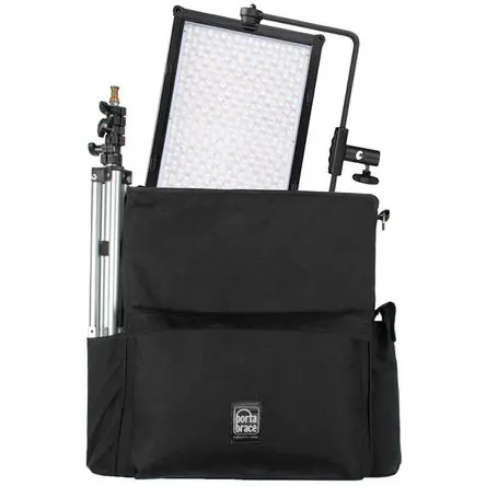 Funda PortaBrace para Luz Nanlite MixPanel 60 (Negra) - Ajuste Personalizado, Nylon Cordura 1000D, E Esclusivo