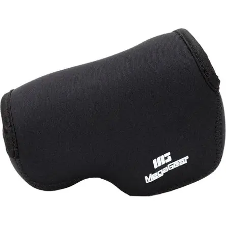 Funda Ultraligera de Neopreno MegaGear para Cámara Canon G1X Mark II (Negra) - Protección contra Pol Pagamento Sicuro