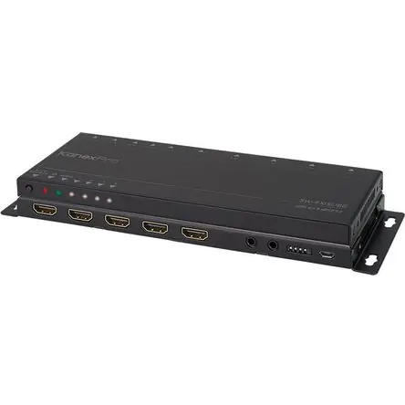 Offerta Del Giorno KanexPro UltraSlim 4K HDMI 4x1 Switcher - Conmutador Automático 4K HDMI, 4 Entradas HDMI, 1 Salida H