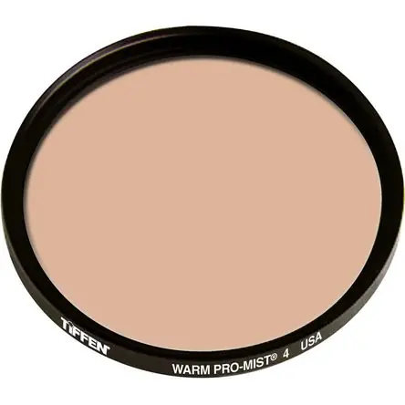 Certificato Filtro Tiffen 86mm Pro-Mist 4 de Rosca Gruesa: Suaviza Arrugas, Reduce Destellos y Crea Luz Cálida c