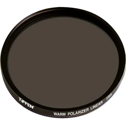 Di Marca Filtro Polarizador Lineal Tiffen de 125mm con Rosca Gruesa, No Rotativo, que Añade Calidez a la Imag