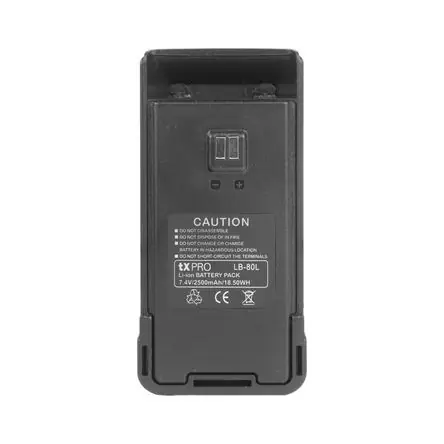Batería txPRO LB80L 2500 mAh para Radio Portátil TX500 y TX600 Spedizione Espresso