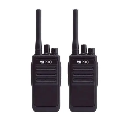 Duo Pack de Radios Portátil txPRO TX320 UHF 2W de Potencia 400-470 MHz 16 canales Negro Offerta Speciale
