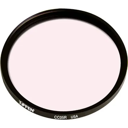 Occasione Imperdibile Filtro Rojo Tiffen Serie 9 CC05R - Filtro de Compensación de Color, Equilibrio de Color Adecuado, Us
