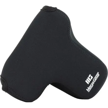 Offerta Speciale Funda Ultraligera de Neopreno MegaGear para Cámara LUMIX DMC-GX8 con Lente 14-140mm (Negra) - Compat