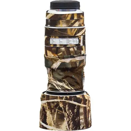Fatto A Mano Funda LensCoat para Lente Canon RF 70-200 F/2.8 IS (RealTree Max 4) - Protección contra Rayones e Im
