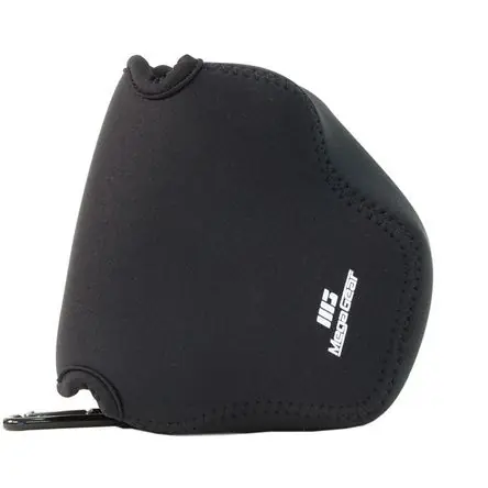 Funda Ultraligera de Neopreno MegaGear para Canon PowerShot SX520/SX530 (Negra) - Ligera y Compacta, Spedito Oggi