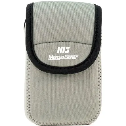 Funda Ultraligera de Neopreno MegaGear para Kodak PixPro FZ43 y FZ41 (Gris) - Diseño Protector, Cier Promozione