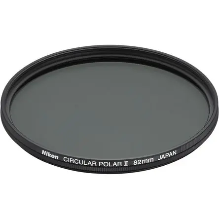 Professionale Filtro Polarizador Circular Nikon 82mm II - Elimina Reflejos y Deslumbramientos, Reduce la Neblina e