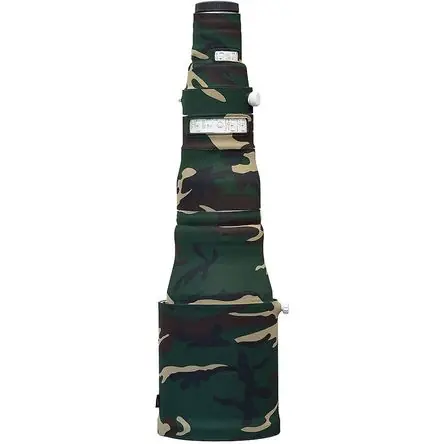 Soddisfatti O Rimborsati Funda LensCoat para Lente Canon RF 600 f/4L IS (Camo Verde Bosque) - Protección contra Rayones e Imp