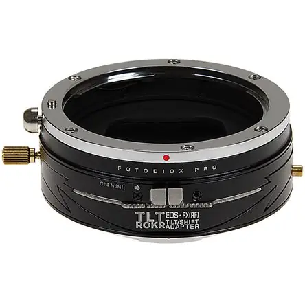 FotodioX Pro TLT ROKR Tilt-Shift Adapter for Canon EF Lens to FUJIFILM X-Mount Camera Prezzo Ridotto