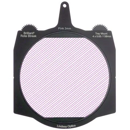 Filtro Rota-Streak Lindsey Optics Brilliant² 4 x 5.65 Autentico