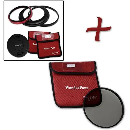 Originale FotodioX WonderPana 145 Unidad Central para Lente Zeiss 15mm con Filtro Polarizador Circular de 145m