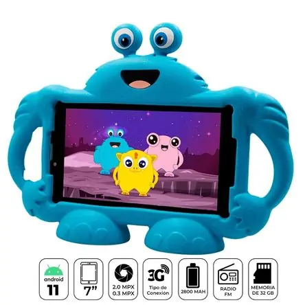 Vendita Finale Tablet Advance Intro TR7996, 7 pulgadas IPS Android 11, 3G Dual SIM, 32GB, 2GB RAM, WIFI, FM