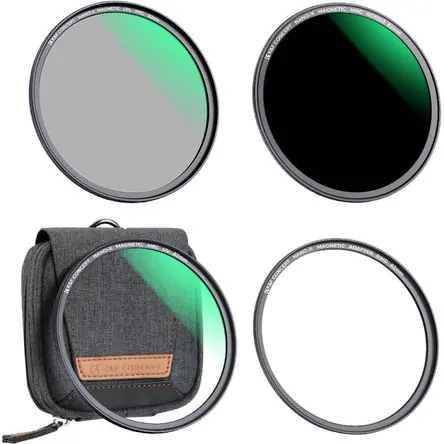 A Buon Prezzo K&F Concept Nano-X Series Kit de Filtros Magnéticos de 3 Piezas (67mm) - Filtro UV Protector, Filtro