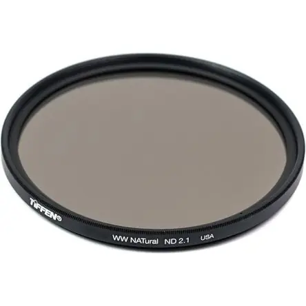 Vendita Finale Filtro Tiffen 49mm de Vidrio Water White l IRND 2.1 (7 Paradas) - Filtro de Densidad Neutra Só