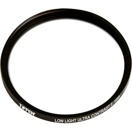 Solo Oggi Filtro Tiffen 95mm de Hilo Grueso para Baja Luz - Ultra Contraste 3