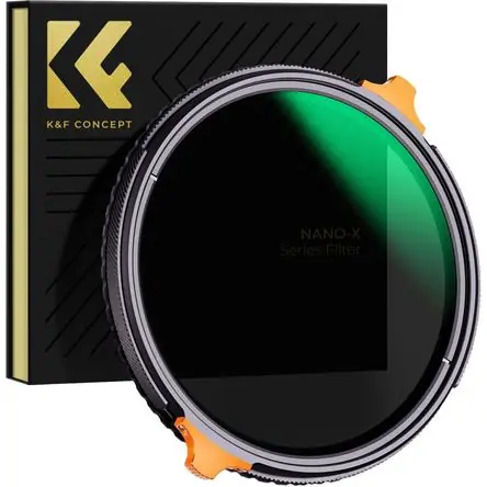 Must-Have K&F Concept Nano-X Series 2-in-1 Variable ND4-ND64 & CPL Filter (46mm, 2 to 6-Stop)