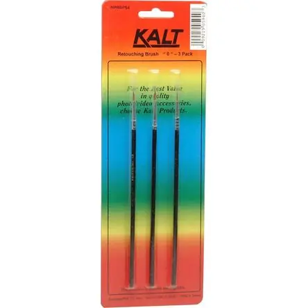 Di Marca Kalt Sable Retouching Brush #0 (3-Pack)