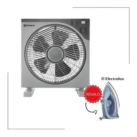 Più Venduto Ventilador Recirculante Imaco IVA13 Gris con Timer 13 + REGALO