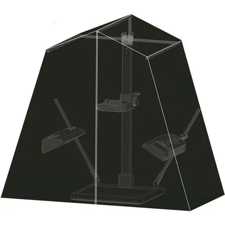 Super Prezzo Kaiser Light Protector para Soportes de Cámara Copylizer y R1 - Bloquea Luz Externa, Tela Recubierta