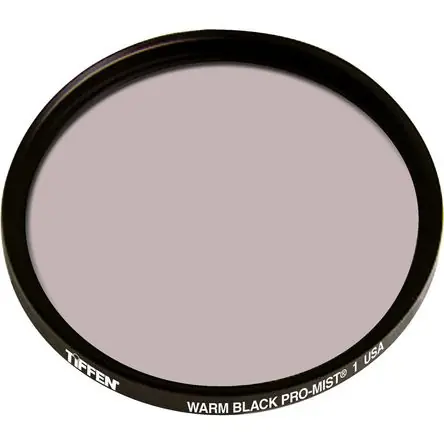 Occasione Imperdibile Filtro Tiffen Pro-Mist 1 de 86mm Warm Black: Suaviza Arrugas, Reduce Destellos y Contraste, Crea Luz