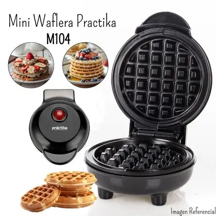 Mini Waflera Practika M104N - Negro Direttamente Dal Produttore