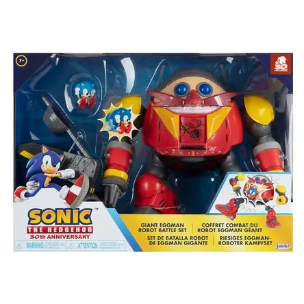 Professionale Set Sonic the Hedgehog Robot Dr Eggman Gigante