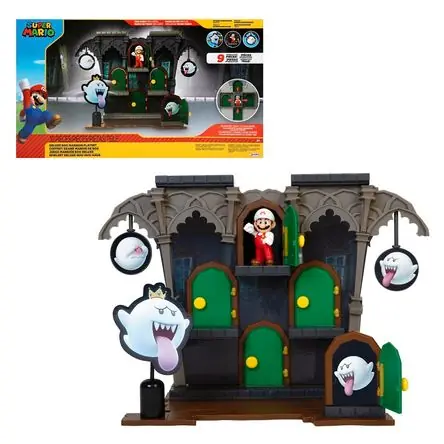 Playset Super Mario Mansion Deluxe de Boo Lusso