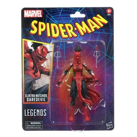 Marvel Legends Retro Spider-Man Daredevil Elektra Natchios Occasione
