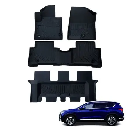 Prezzo Scontato Piso de Auto 5D Para HYUNDAI SANTA FE 2013-2018 Protección Total para el Interior del Vehículo