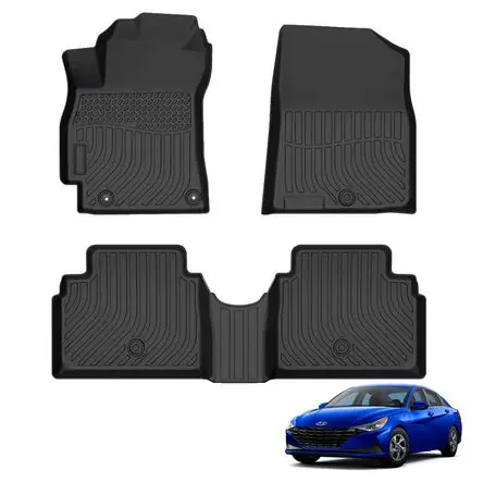 Must-Have Piso de Auto 5D Para HYUNDAI ELANTRA 2022 + - Protección Total para el Interior del Vehículo