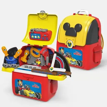 Offerta Speciale Set De Herramientas Y Mochila 2 En 1 Mickey Mouse