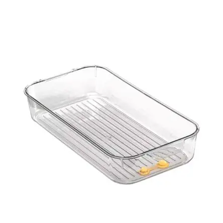 Caja de Almacenamiento para Refrigerador con Drenaje 15 cm Baja Lusso