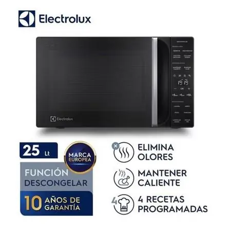 Horno Microondas Freestanding  25 Lts Electrolux EMDY25S2MXB Compra Adesso