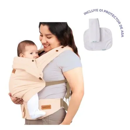Prezzo Basso Mochila Ergonómica Premium Maternelle Palo Rosa , Fresco, Soporte Cervical, Canguro, Portabebé
