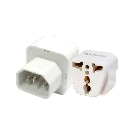 Must-Have Adaptador Enchufe con Toma Tierra para UPS OP-603-R OPALUX