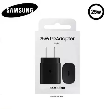 Adaptador eléctrico de 25W Samsung S24 Original Negro Promozione Esclusiva