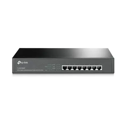 Di Tendenza SWITCH TP-LINK 8 PUERTOS GIGABIT CON POE, RJ45 10/100/1000MBPS - P/N: TL-SG1008MP