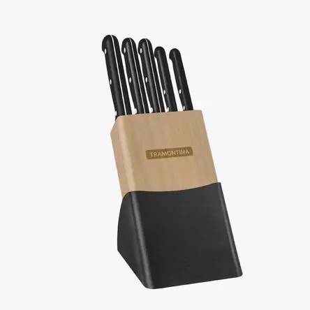 Prezzo Di Fabbrica Juego de cuchillos Tramontina 23899077 6 piezas en Polipropileno con acero inoxidable