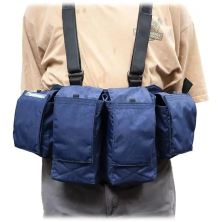 Reso Gratuito Newswear Mens Medium Chestvest (Navy Blue)