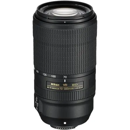 Scelto Dai Clienti Nikon AF-P NIKKOR 70-300mm f/4.5-5.6E ED VR Lens - Objetivo F-Mount para Formato Full-Frame, Rango d
