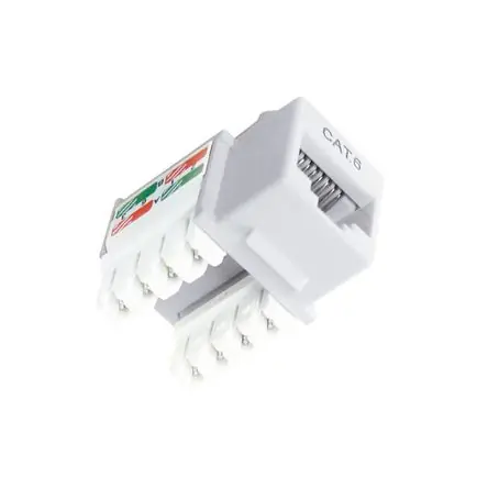 JACK RJ-45 DIXON CAT.6 CAL 22-26 AWG COLOR BLANCO P/N: KJ8-C6-US/WHN Non Perdere