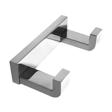 Super Prezzo Perchero Doble de Baño Vainsa Glamour Plata