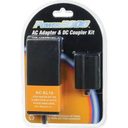 Ordine In Blocco Power2000 AC-EL15 AC Adapter and DC Coupler Kit
