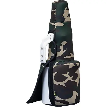 Spedizione Espresso LensCoat Travelcoat para Canon RF 600 f/4 IS con Capucha (Camo Verde Bosque) - Protección con Neopre
