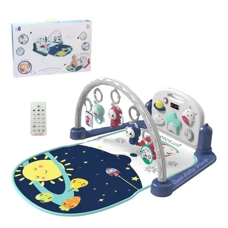 Gimnasio para Bebé 4 en 1 con Control, Luces y Música Diseño Astronauta - Gimnasio para Bebé con Control, Luces y Música Diseño Astronauta Offerta Limitata