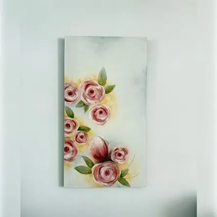 Offerta Limitata Cuadro Decorativo Rosas Decor 110x60 cm