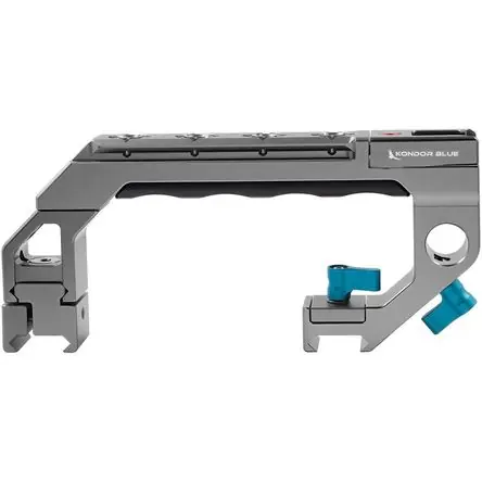 Spedito Oggi Mango Superior NATO Kondor Blue con Botón de Inicio/Parada de Grabación para URSA Mini (Gris Espacia